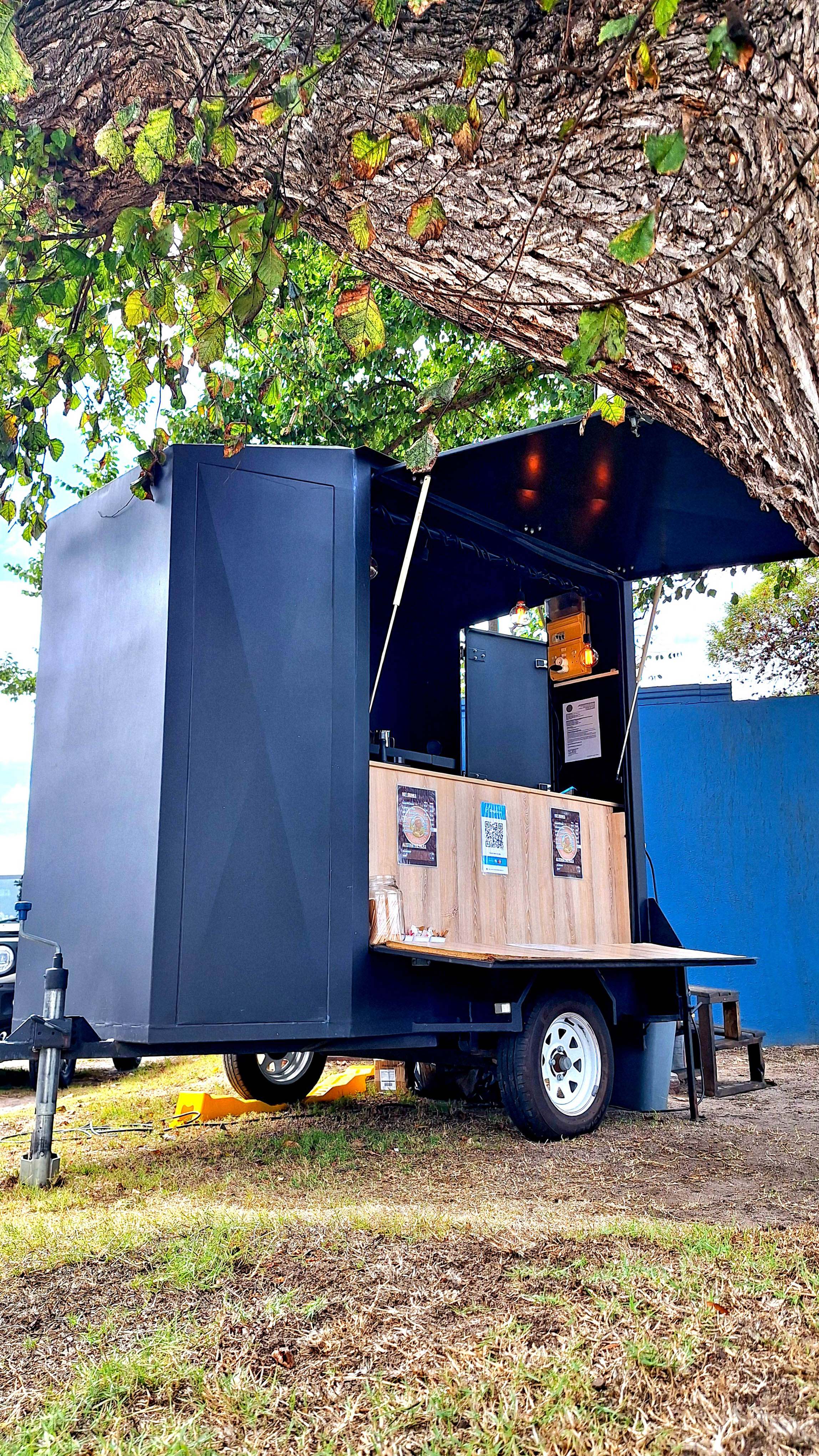 Beanbelt coffee trailer at an event